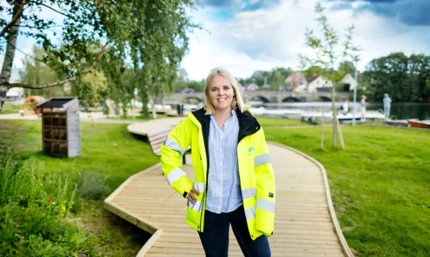 Från våt, otillgänglig gräsyta till välbesökt park