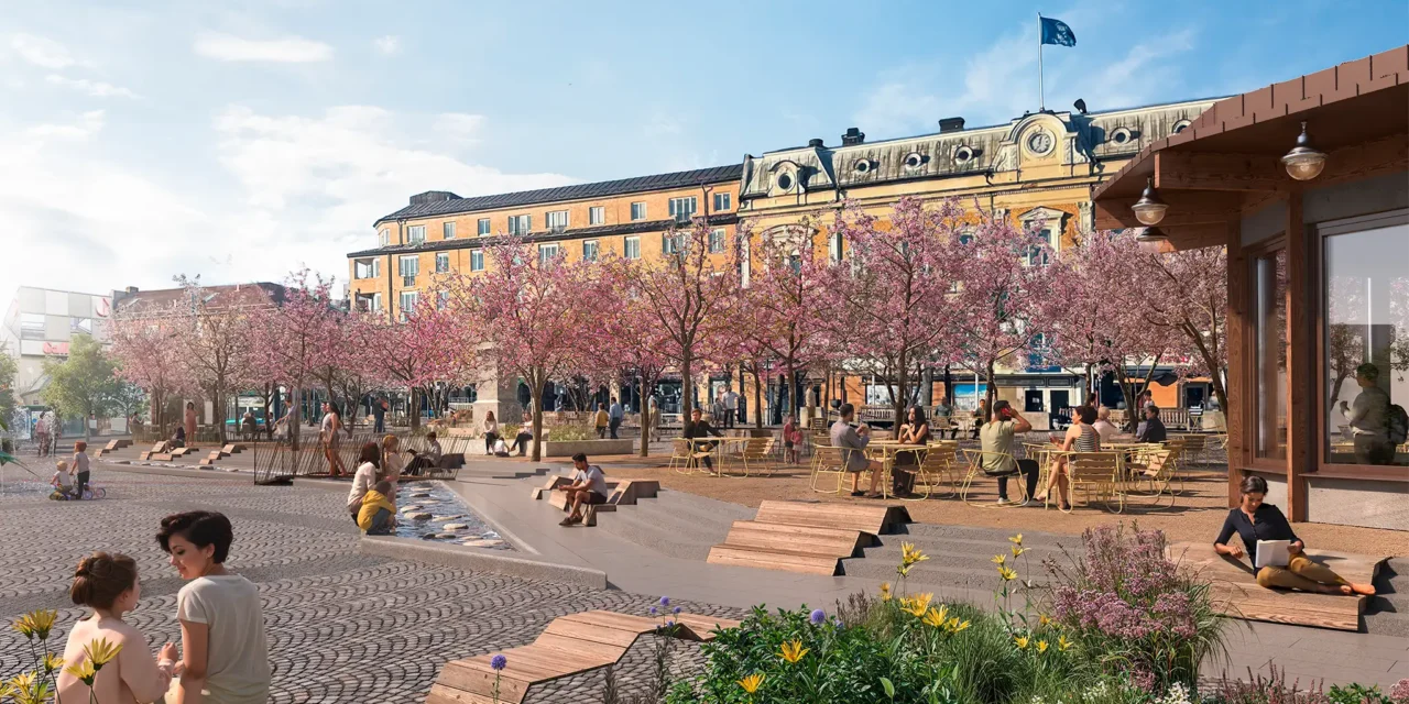 Stora torget byggs om för mer liv och rörelse