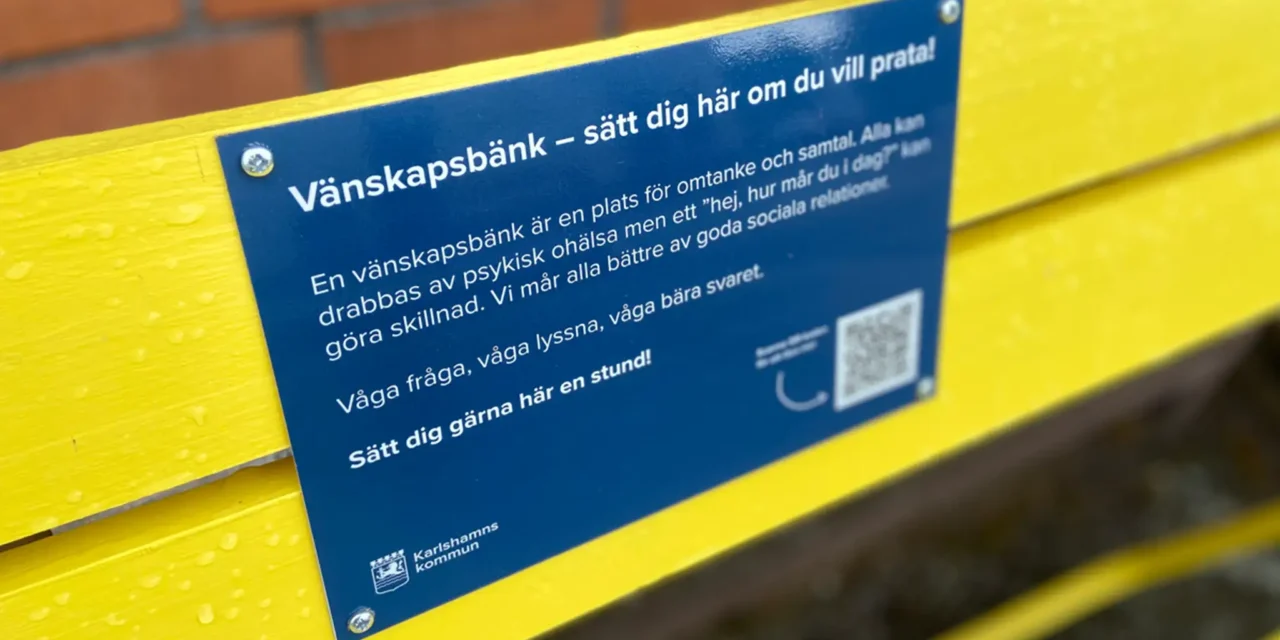 Upptäck de gula bänkarna