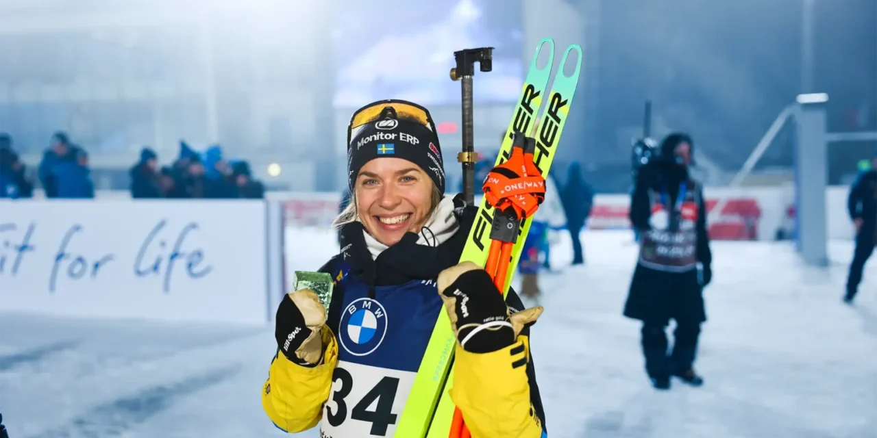 Skidskytten Anna Magnusson: