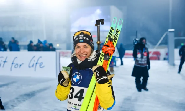 Skidskytten Anna Magnusson: