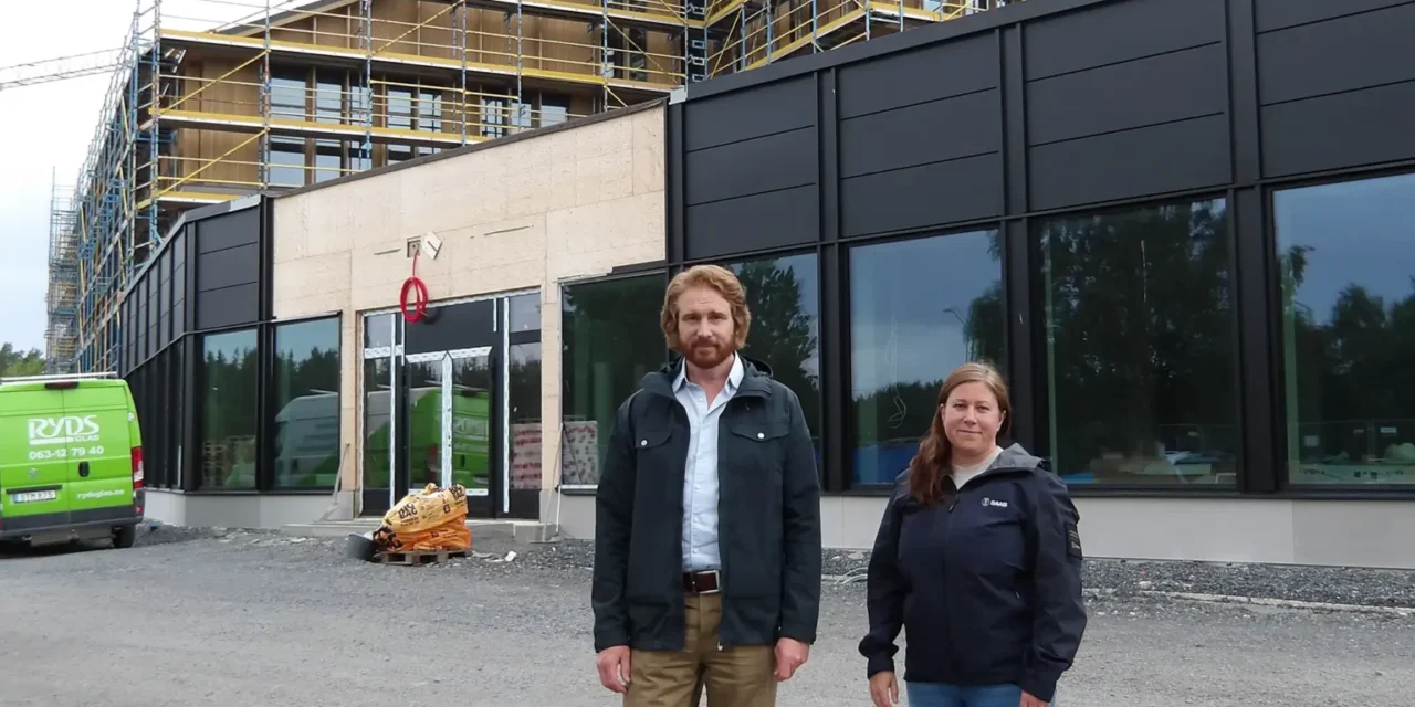 Saab växlar upp i Östersund